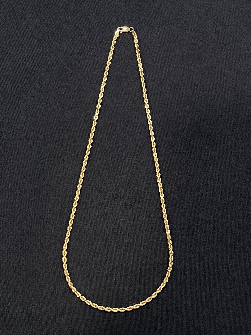 14K Solid Gold Rope Chain Necklace for Women/Men | 20in | 2.5mm | 11g - Picture 3 of 10